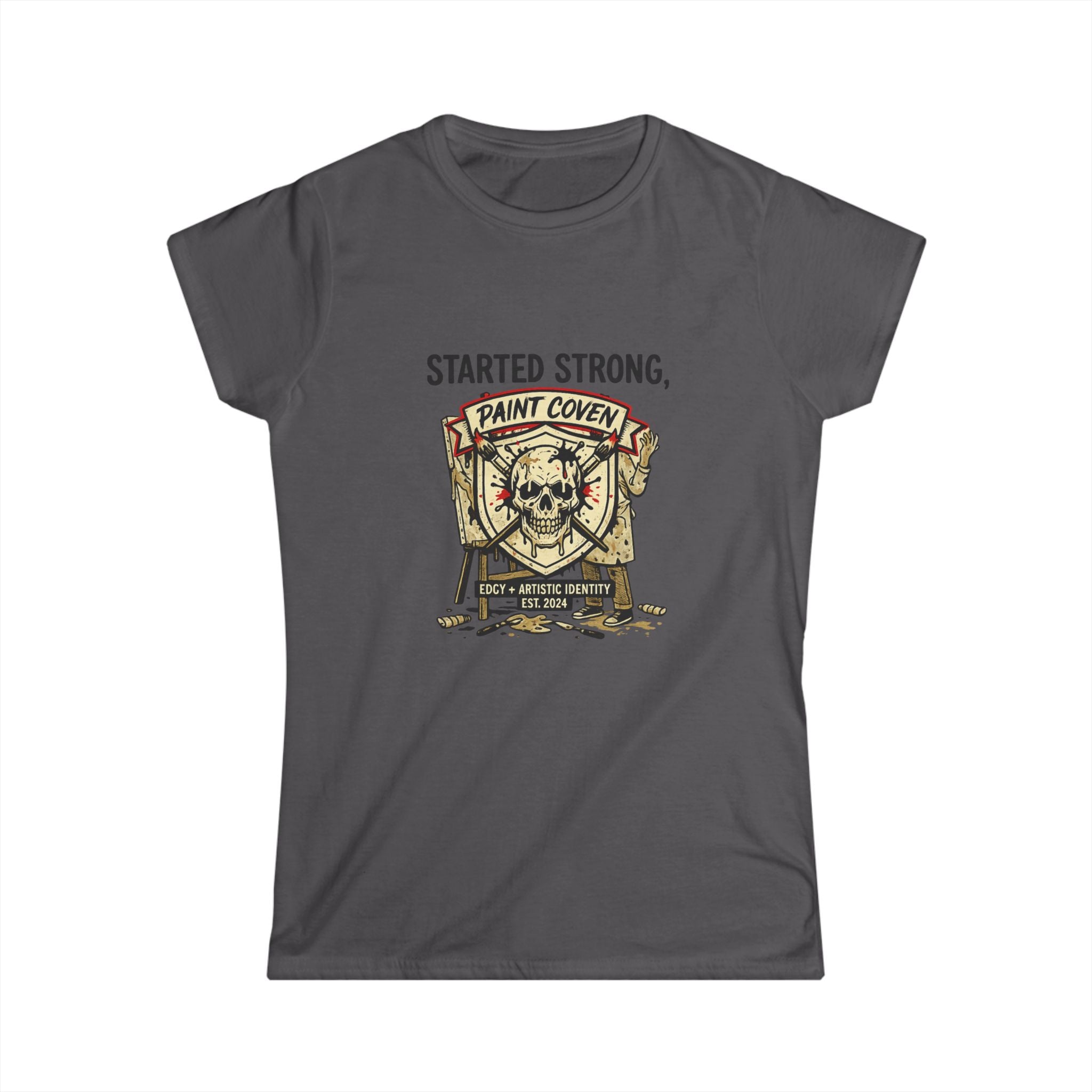 Started Strong Paint Coven Tee