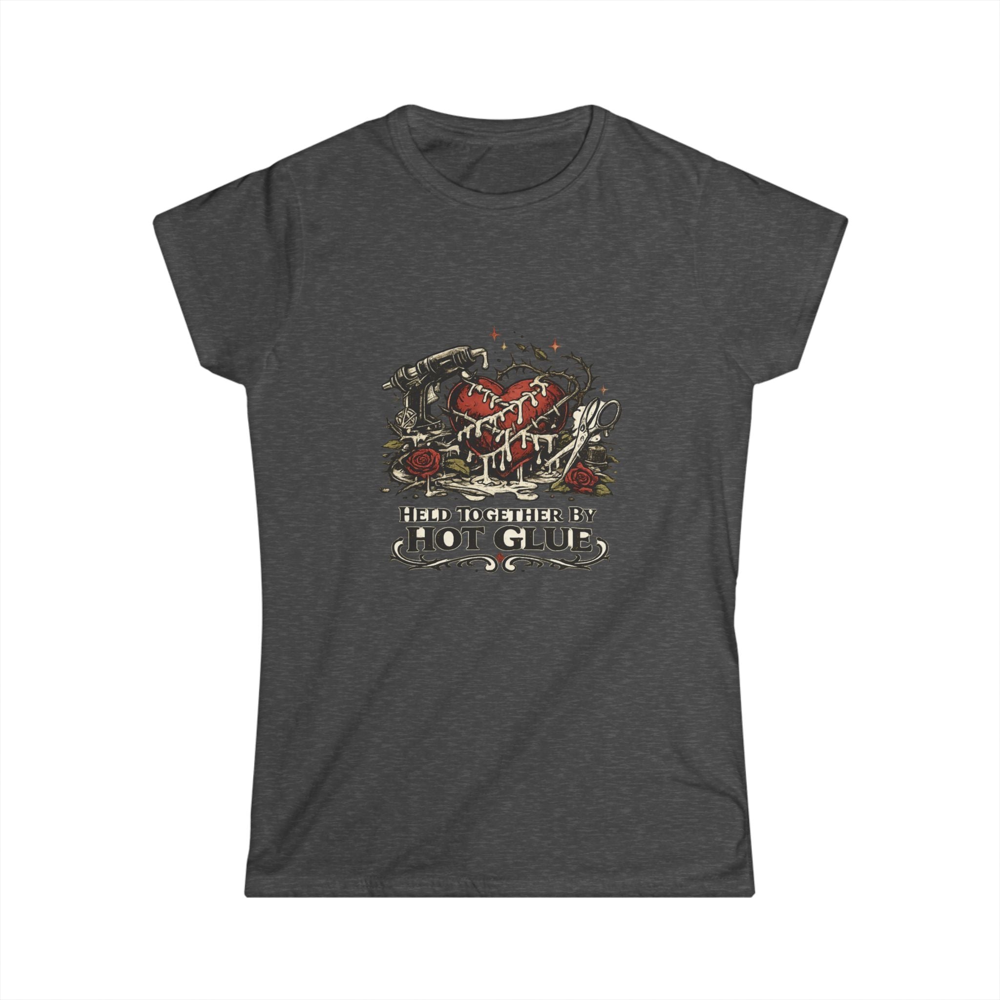 'Held Together by Hot Glue' Tee