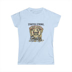 Started Strong Paint Coven Tee