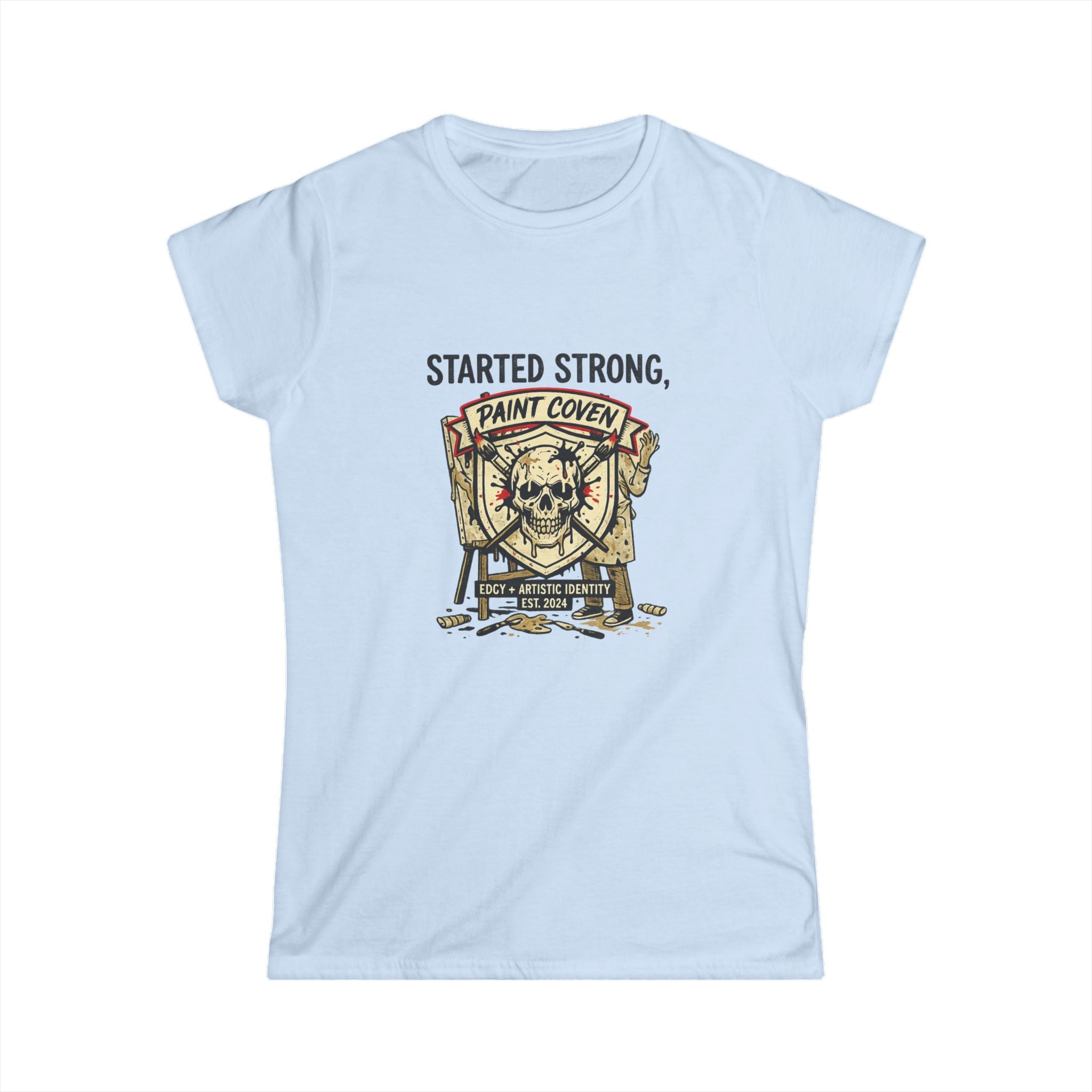 Started Strong Paint Coven Tee