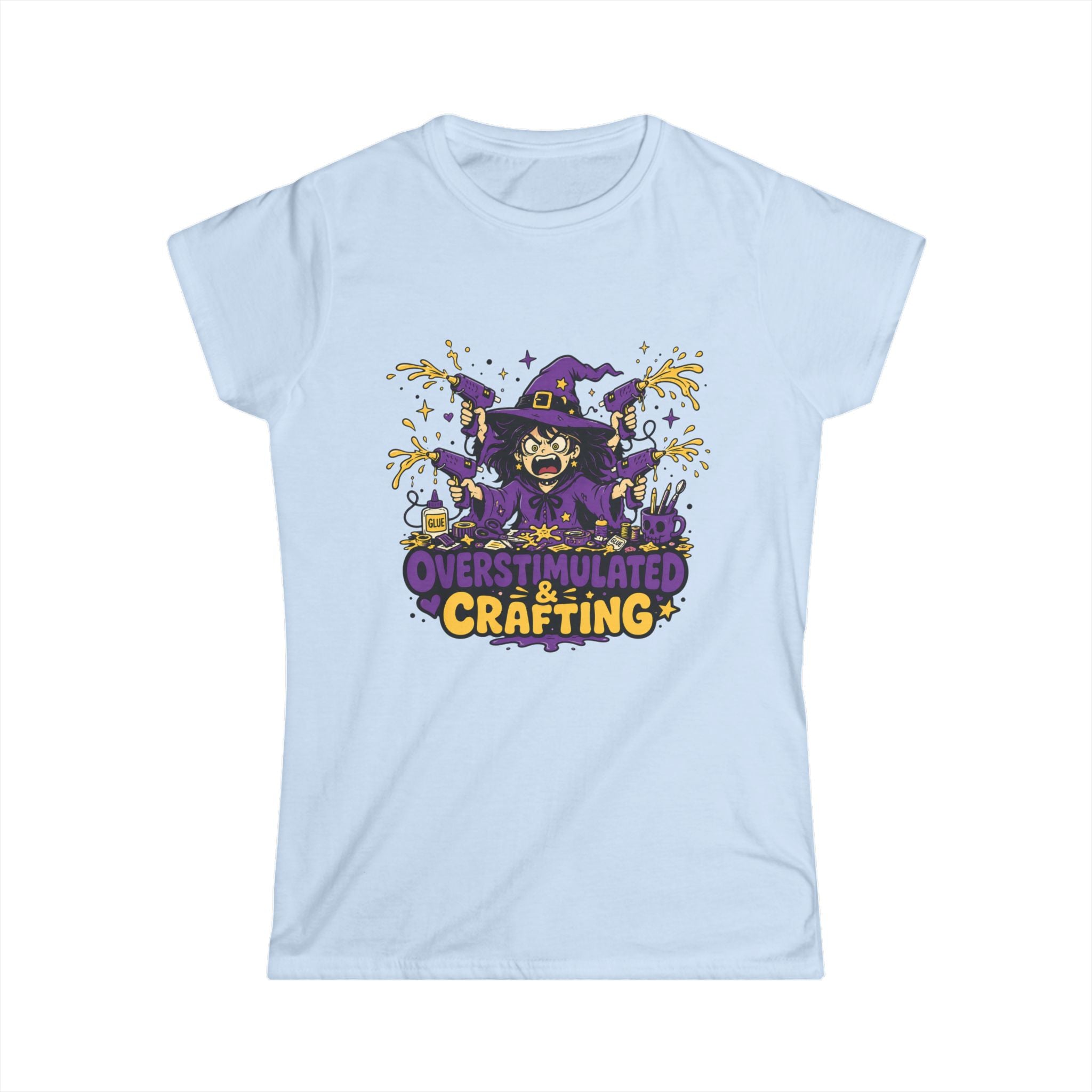 "Overstimulated & Crafting" Tee