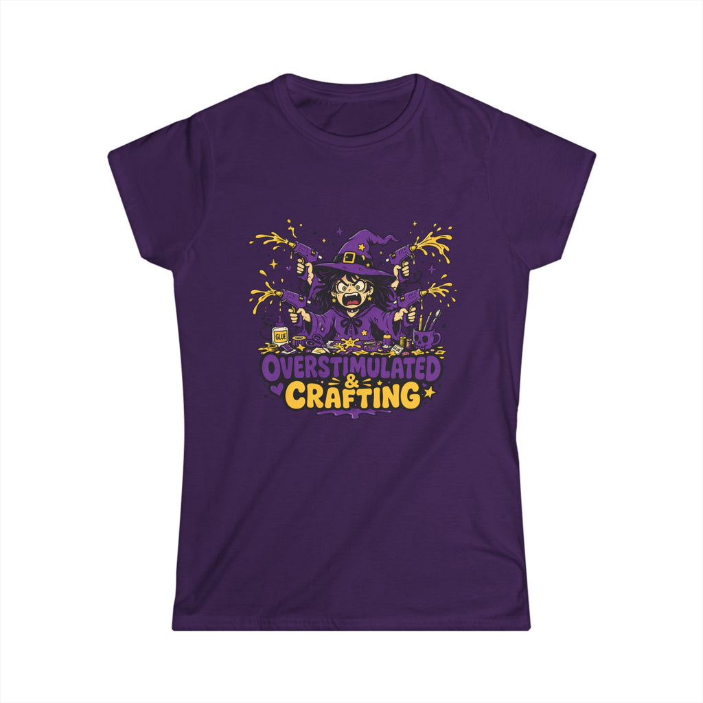 "Overstimulated & Crafting" Tee
