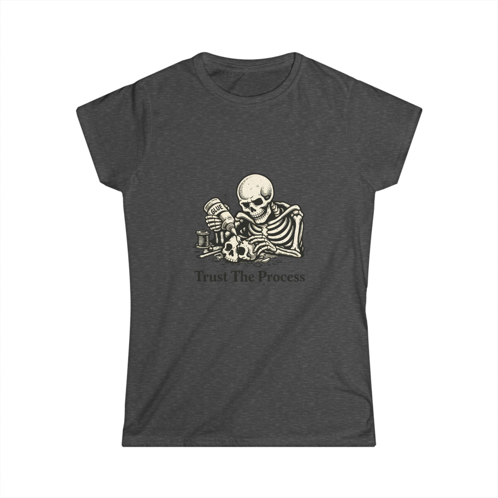 Trust The Process Skeleton Tee